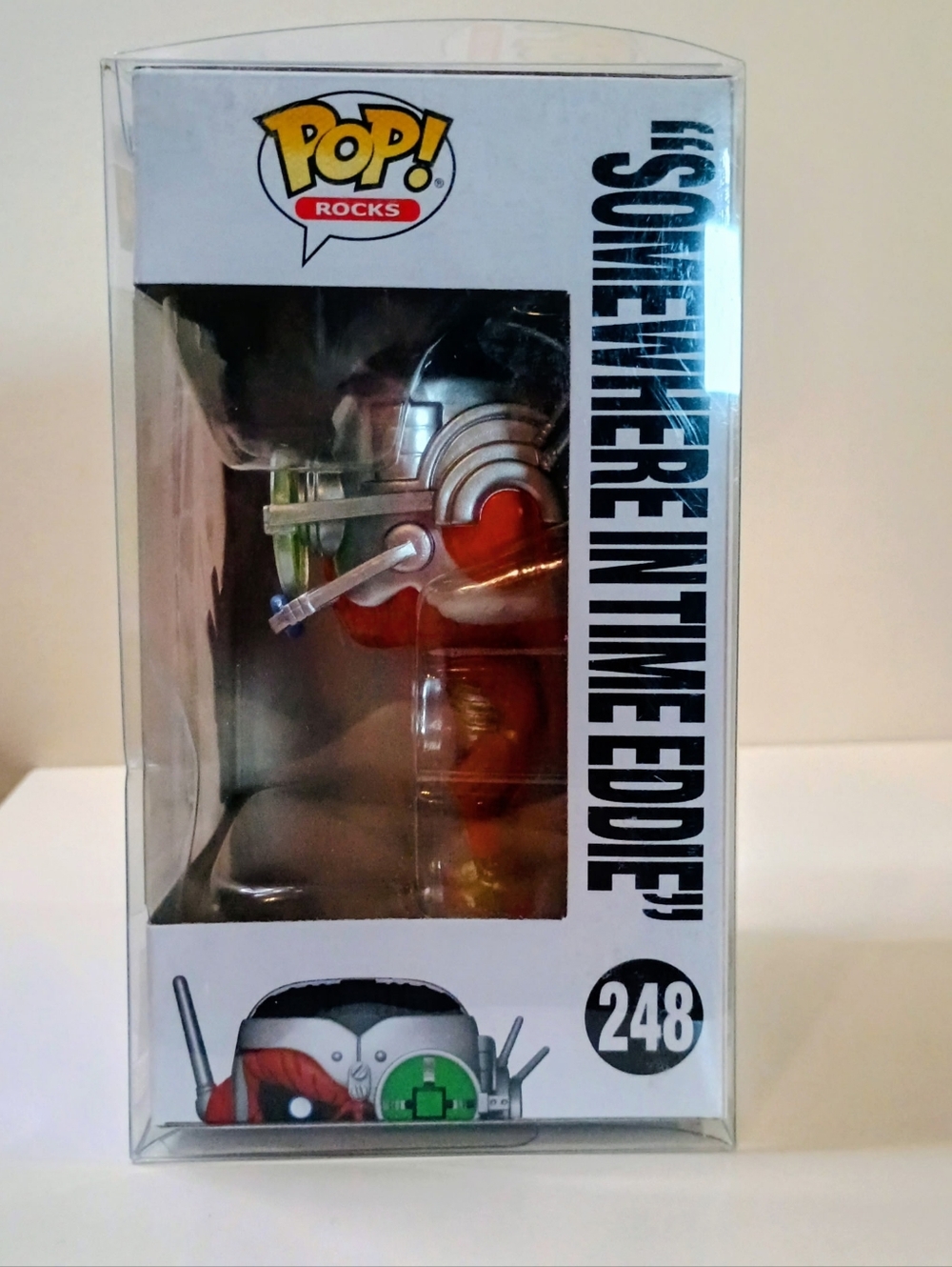 Funko Pop! Rocks Iron Maiden "Somewhere In Time Eddie" - Orange, Silver & Green - Picture 3 of 5